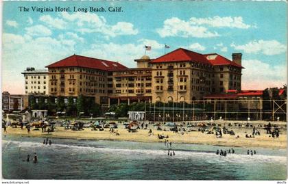 PC USA LONG BEACH CALIFORNIA THE VIRGINIA HOTEL VINTAGE (a845)