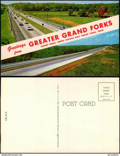 .USA United S. America GRAND FORKS, NORTH DAKOTA-EAST GRAND FORKS, MINN. 1965