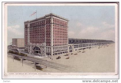 IL , Illinois , CHICAGO , La salle St station