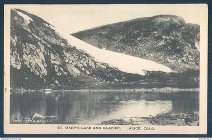 CO Colorado St Mary Lake and Glacier ALICE Colo.