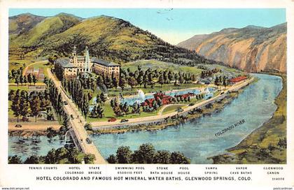 Usa - GLENWOOD SPRINGS (CO) Hotel Colorado and Hot Mineral Water Baths