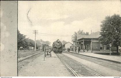 11268696 Harrington Delaware USA Eisenbahn Bahnhof