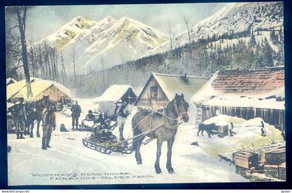 cpa des USA  Alaska Fairbanks - Valdez Trail -- Wortman's Road House  JA22-68