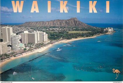 Postcard United States > HI - Hawaii > Honolulu Waikiki beach