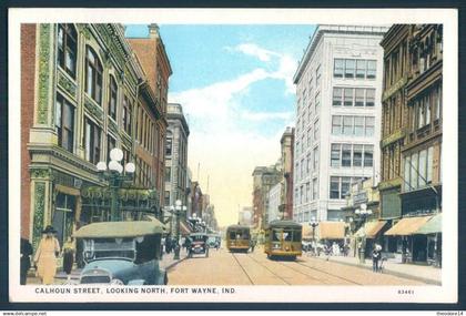 IN Indiana FORT WAYNE Calhoun Street Tram