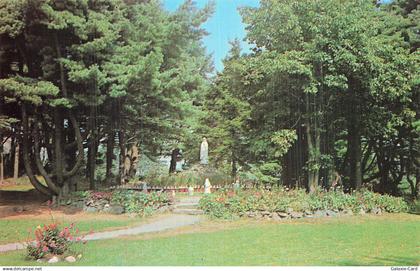 ETATS UNIS KENNEBUNKPORT FRANCISCAN MONASTERY STATUE OF OUR