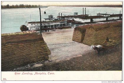 Memphis River Landing - steamboat - bâteau à aube