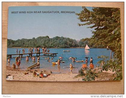 US - MI -Saugatuck - West Wind Koa - Goshorn Lake - Michigan    - D113227