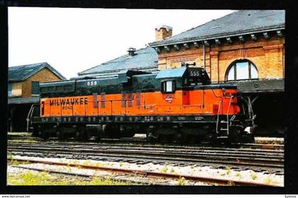 MADISON  (Wis. USA)  - FREIGHT TRAIN "MILWAUKEE ROAD" Stoughton Ederton Janesville  - Wye to Sauk City & Richland Center