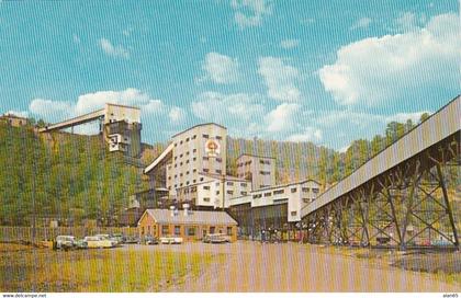 Morgantown West Virginia, Coal Mine Facility, Energy Industry c1950s Vintage Postcard