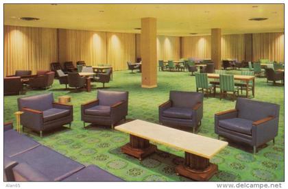 Mississippi State Mississippi, Main Lounge Interior View MS State College now University, c1950s/60s Vintage Postcard