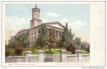 Nashville TN Tennessee, State Capitol Building Architecture, c1900s Vintage Detroit Photographic Company Postcard