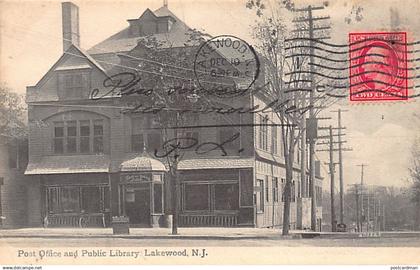 LAKEWOOD (NJ) Post Office and Public Library