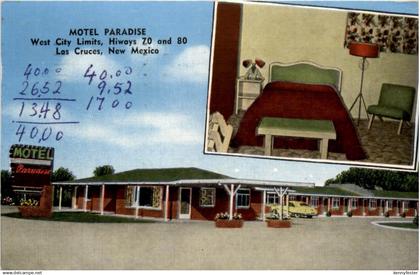 New Mexico - Motel Paradise - Las Cruces