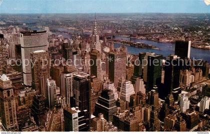 73704456 New York City PanAm Building Chrysler Building United Nations and East