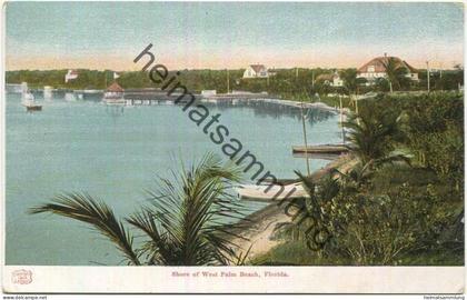 Florida - Palm Beach - Shore of West Palm Beach - Edition H. C. Leighton Co. Portland Me. 1904