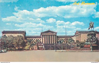 Postcard United States > PA - Pennsylvania > Philadelphia museum of art 1965