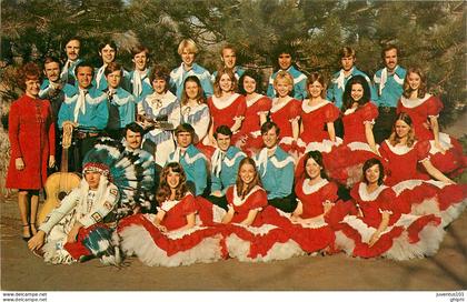 CPSM Provo-Brigham young university American folk dancers 1974-RARE                  L2667