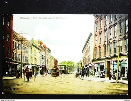 ►  Merchants' Row, looking North RUTLAND    Tramway     VT      Vermont