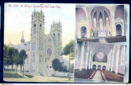 cpa des Etats Unis , Salt Lake City , St Mary's Cathedral   JA22-64