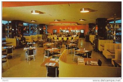 Salt Lake City UT Utah, Hotel Utah Motor Lodge Restaurant Interior View c1950s/60s Vintage Postcard