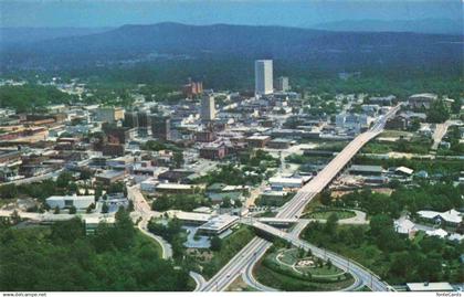 73994004 Greenville South Carolina USA Aerial view of Business Section