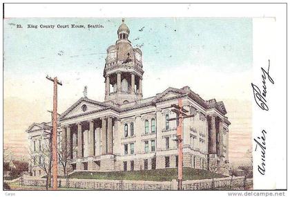 WASHINGTON (WA). - SEATTLE. King county court house.