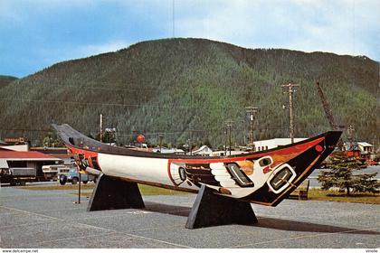 PIE.E.19-8649 :  SITKA . ALASKA. INDIAN CANOE.