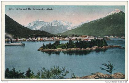 U.S.A.  ALASKA - SITKA and Mt. Edgecumbe