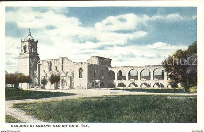 11694103 San Antonio Texas Mission San Jose de Aquayo Ruines