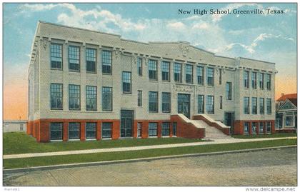 U.S.A. - New High School - GREENVILLE - TEXAS