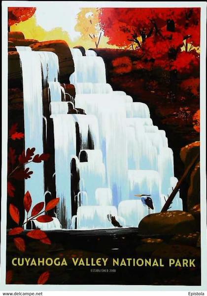 ► CUYAHOGA VALLEY  - NATIONAL PARK -  Brandywine Falls Ohio (Cleveland aera)