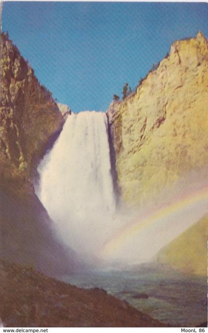 USA - THEME YELLOWSTONE PARK - LOWER FALLS OF YELLOWSTONE