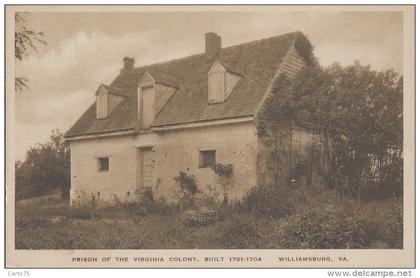 Etats-Unis - Williamsburg VA - Prison of the Virginia Colony built 1701-1704