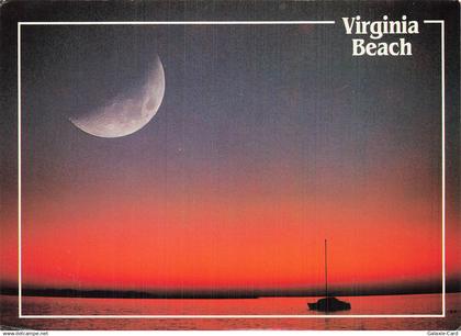 ETATS UNIS VIRGINIA BEACH MOON OVER VIRGINIA BEACH