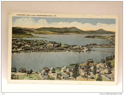 CPA USA VERMONT - Newport and lake memphremagog VT