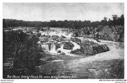 APBP10-0729-ETATS-UNIS - NEAR WASHINGTON DC - the falls - great falls - VA