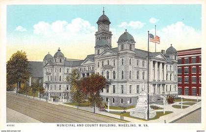 ETATS UNIS  WEST VIRGINIA  WHEELING  MUNICIPAL AND COUNTY BUILDING