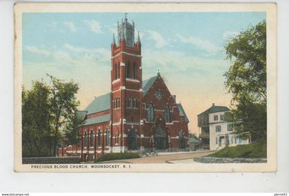 U.S.A. - RHODE ISLAND - WOONSOCKET - Precious Blood Church