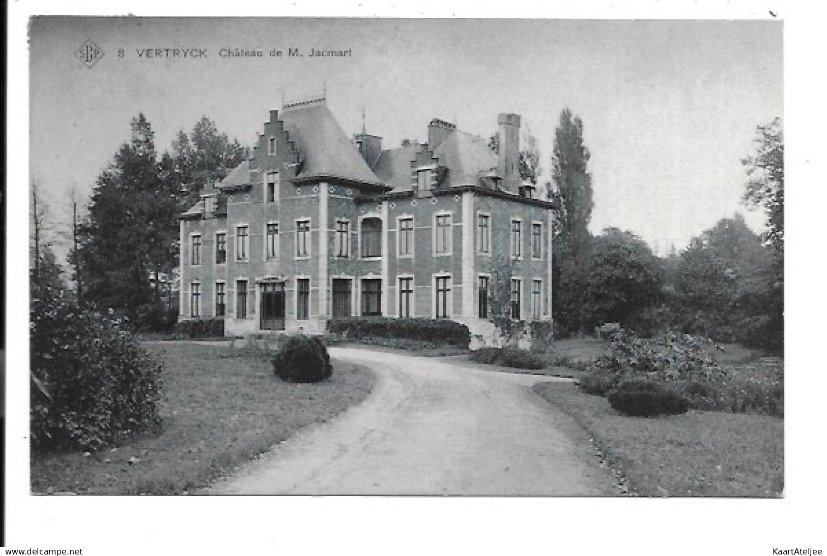 Vertryck - Chateau de M. Jacmart.