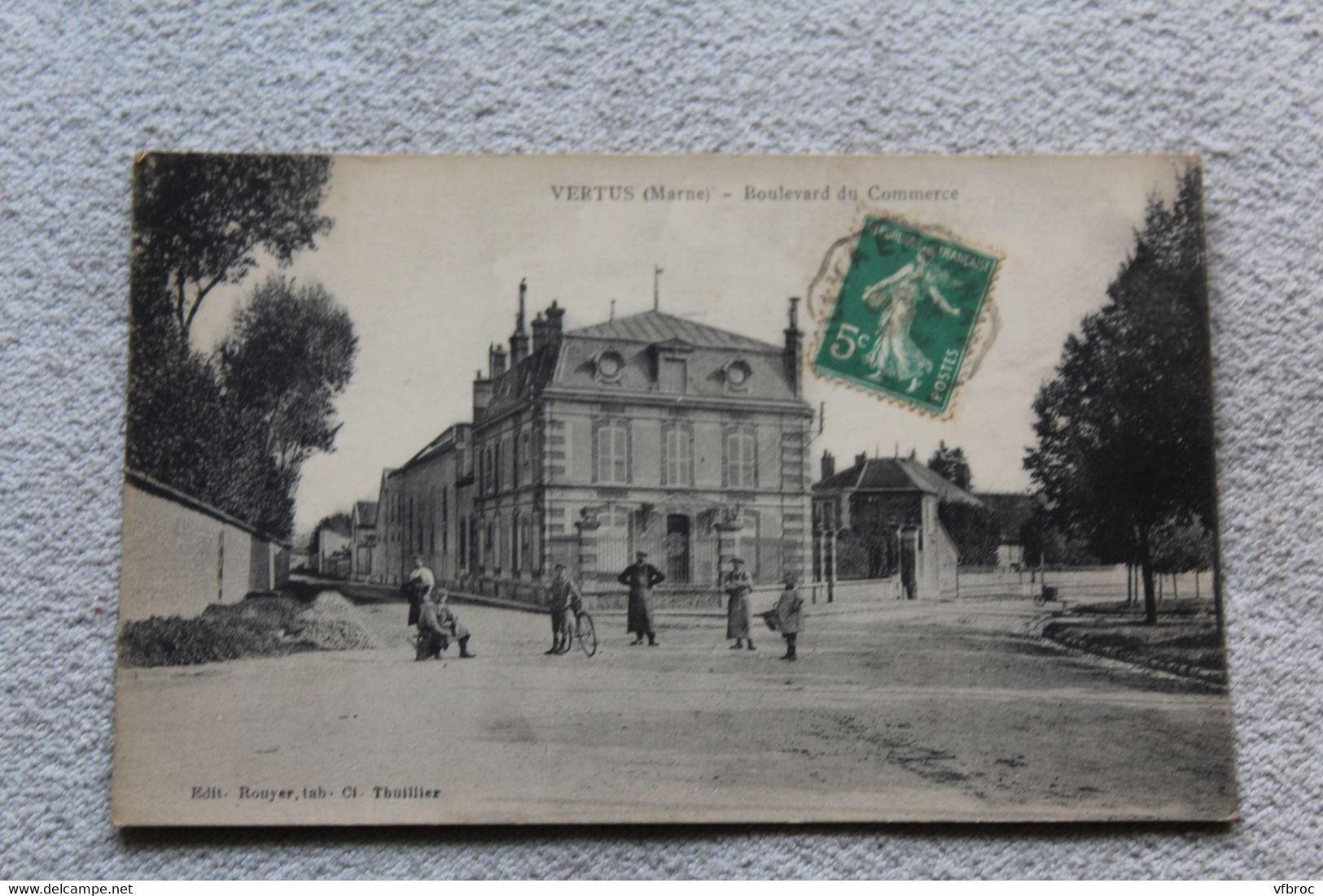 Vertus, boulevard du commerce, Marne 51