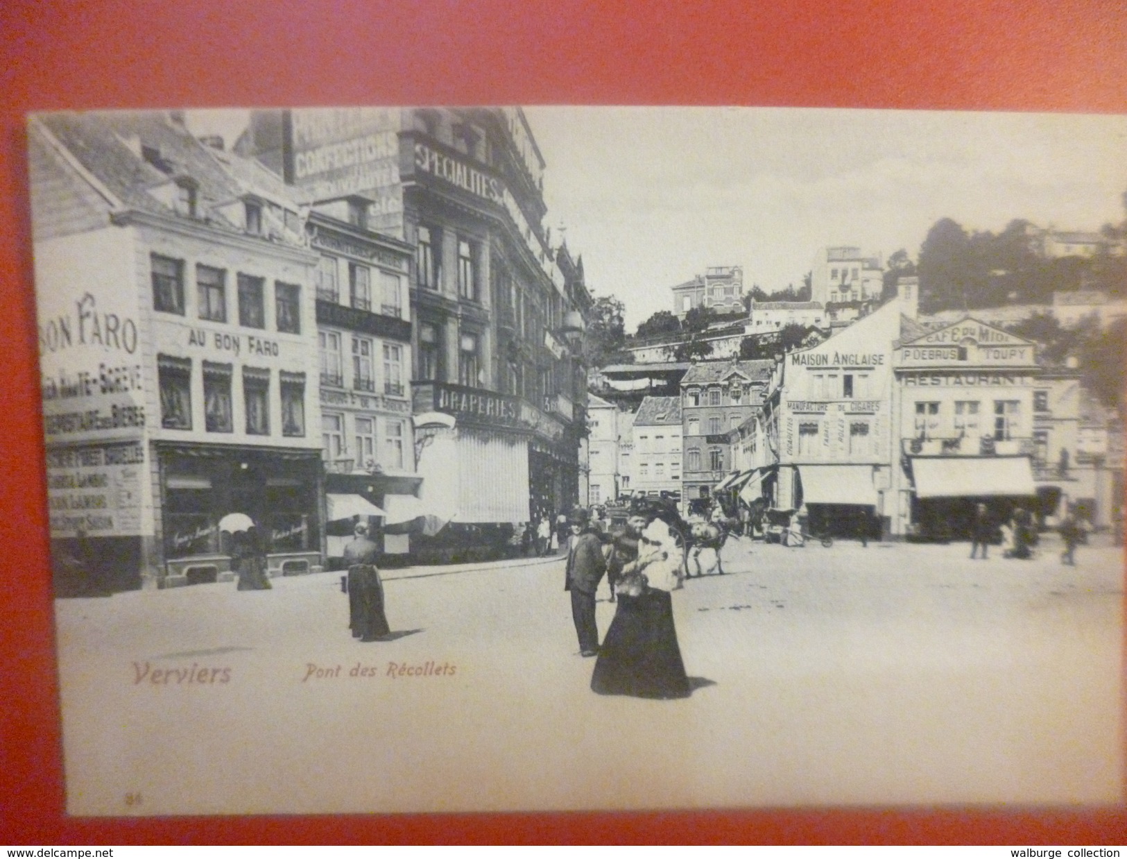 Verviers :Pont des Récollets-ANIMATION-CAFES ET RESTAURANTS (V1917)