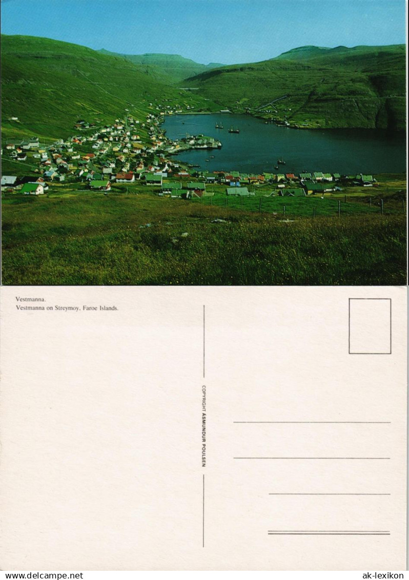 Vestmanna Vestmannahavn Vestmanna on Streymoy Faroe Islands 1975