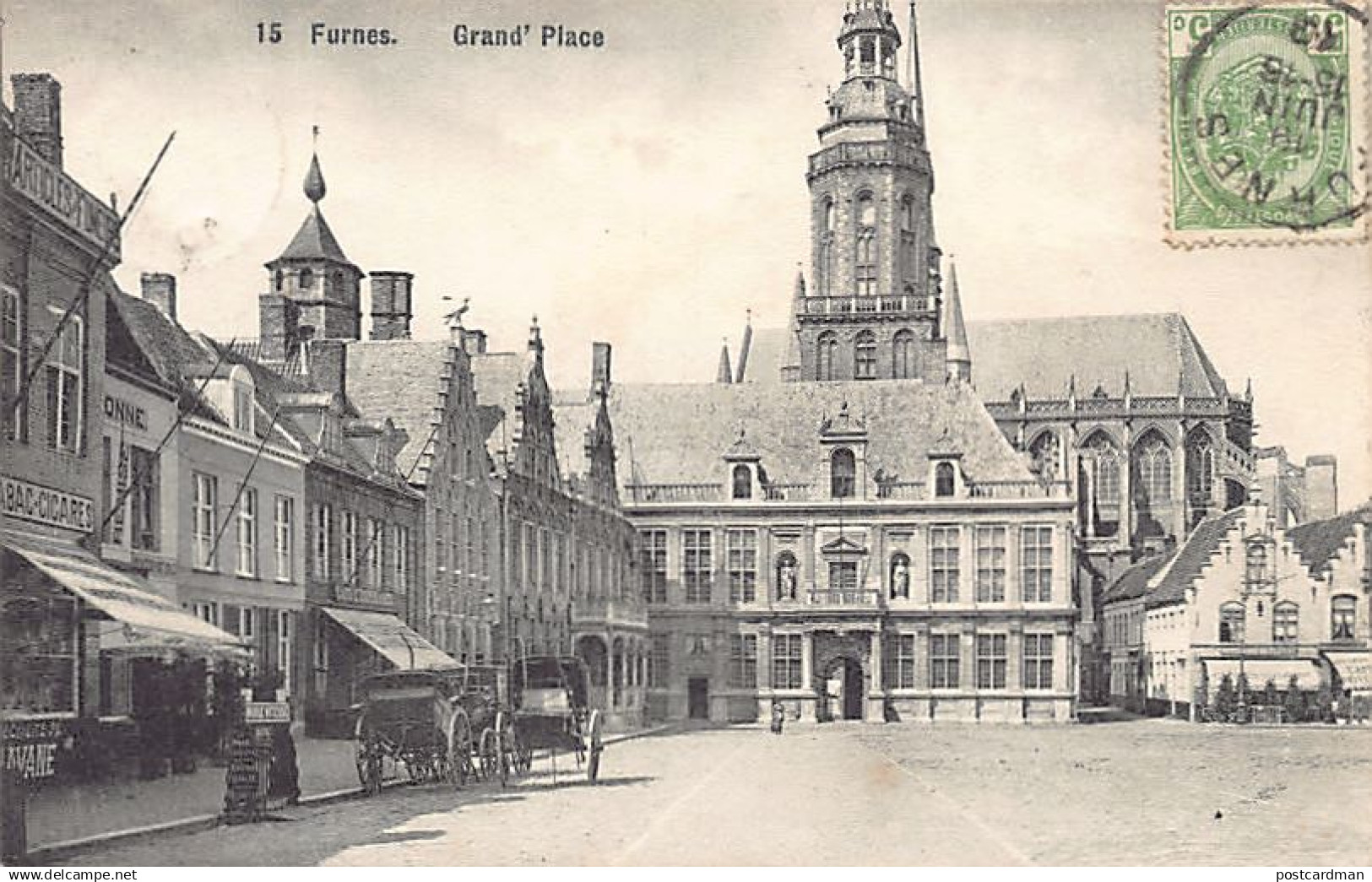 VEURNE (W. Vl.) Groote Markt