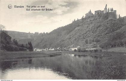 Luxembourg - VIANDEN - Vue prise en aval - Ed. P.C. Schoren Série Vianden 3