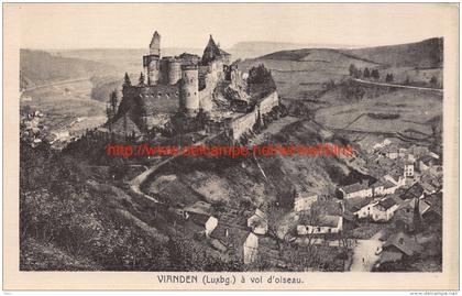 Vianden à vol d'oiseau - Vianden