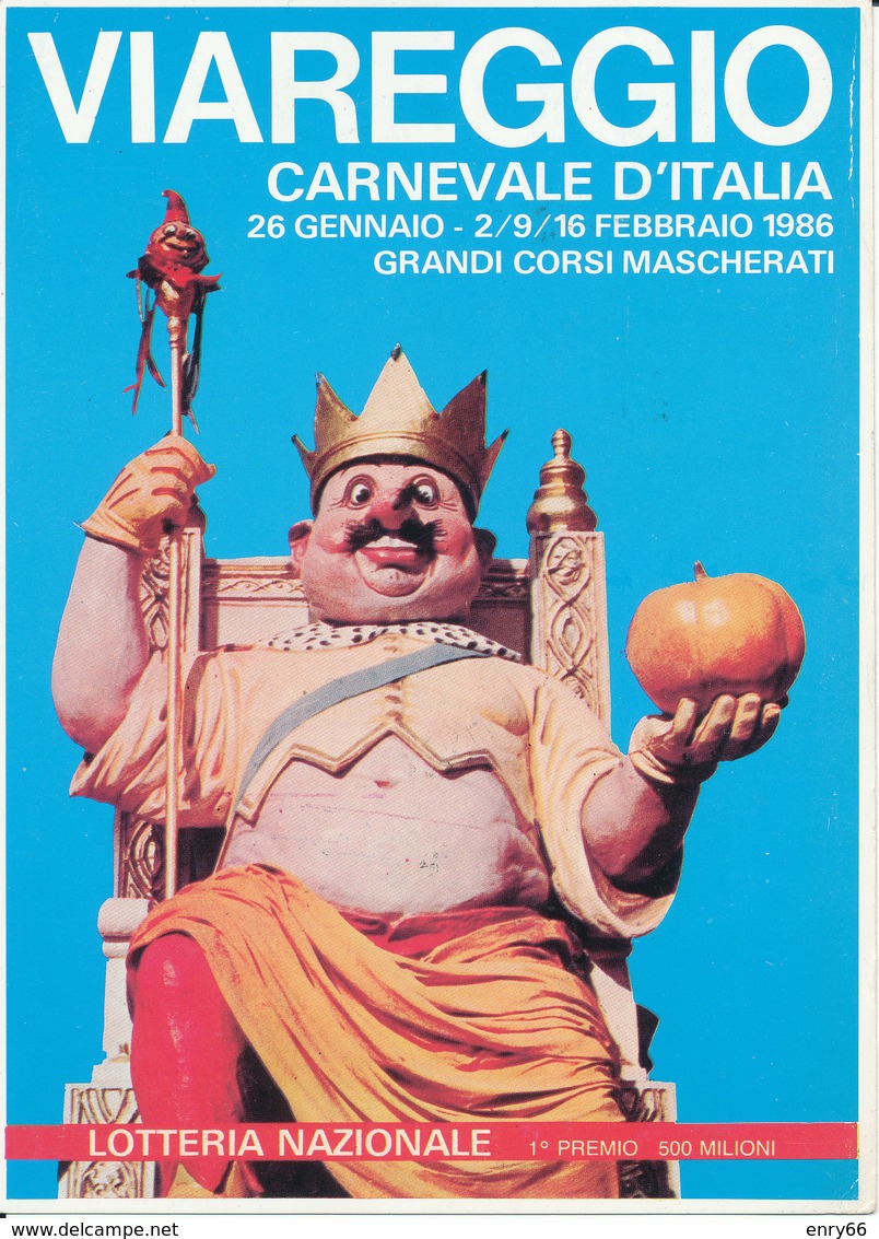 VIAREGGIO - CARNEVALE 1986