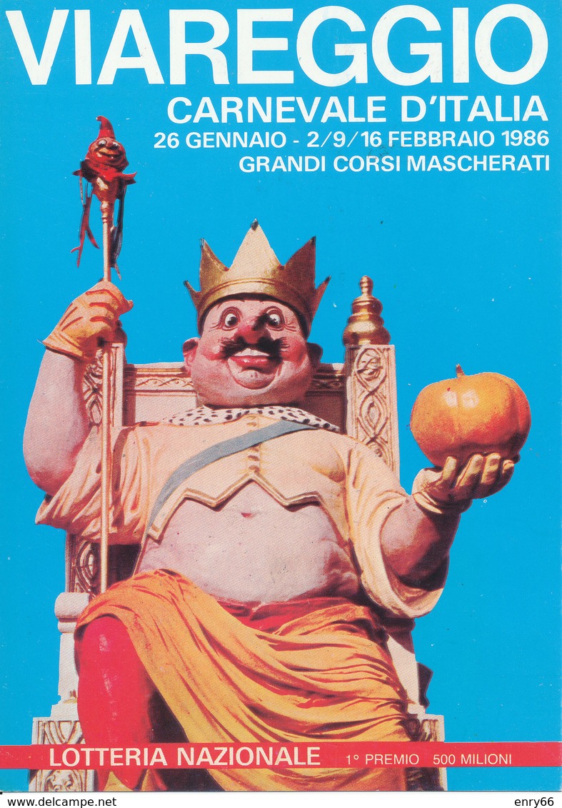 VIAREGGIO - CARNEVALE 1986