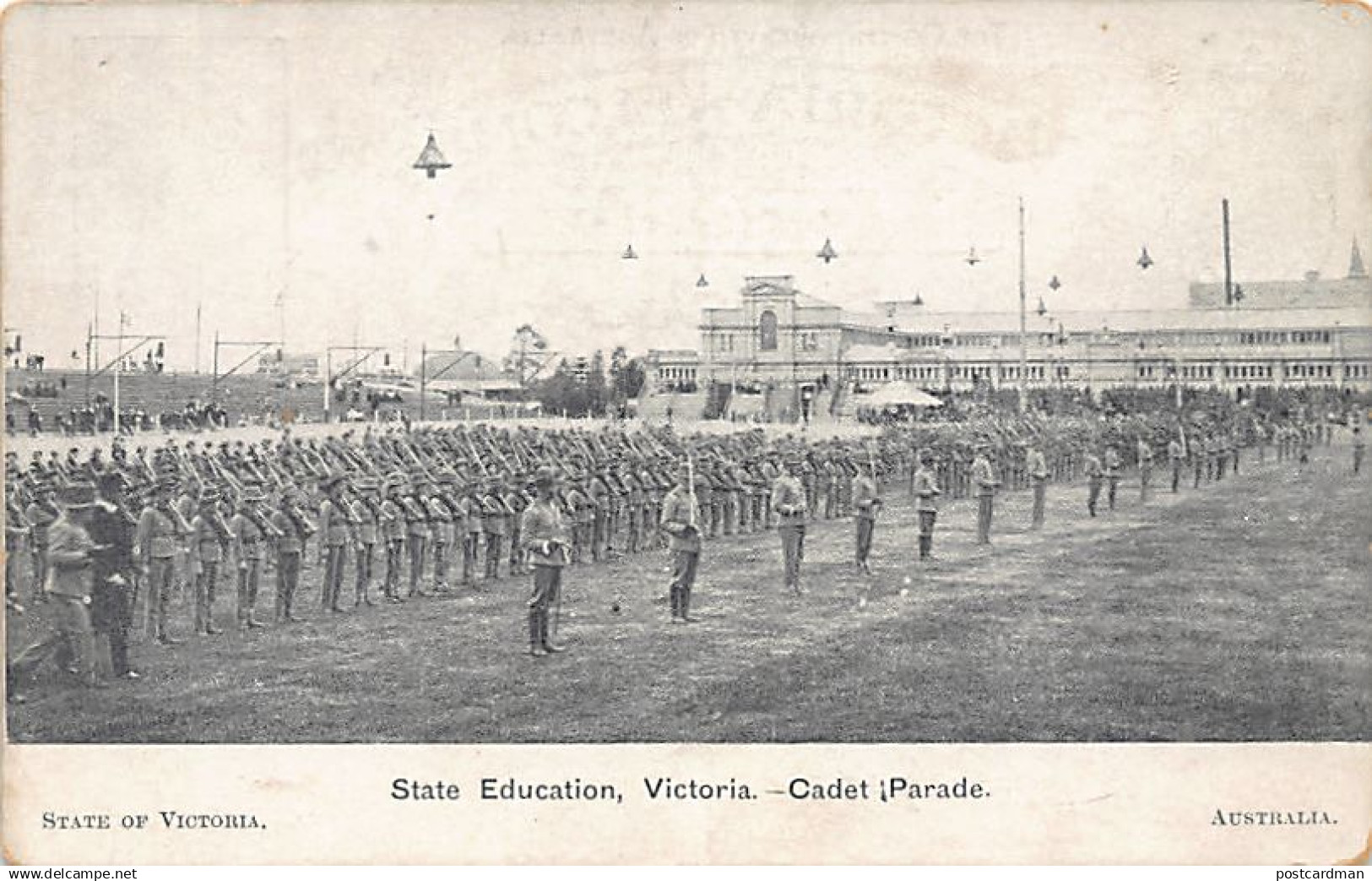 Victoria Welcomes the American Fleet - State Education - Cadet Parade - Publ. State of Victoria