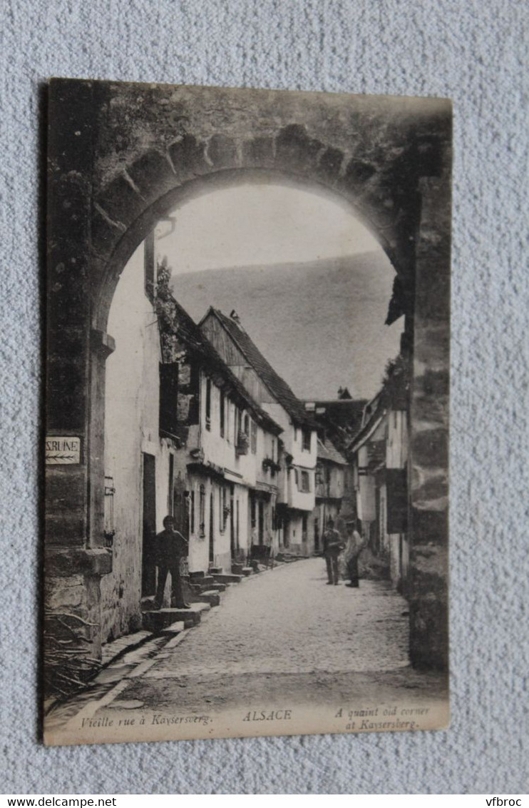 Vieille rue à Kaysersberg, haut Rhin 68